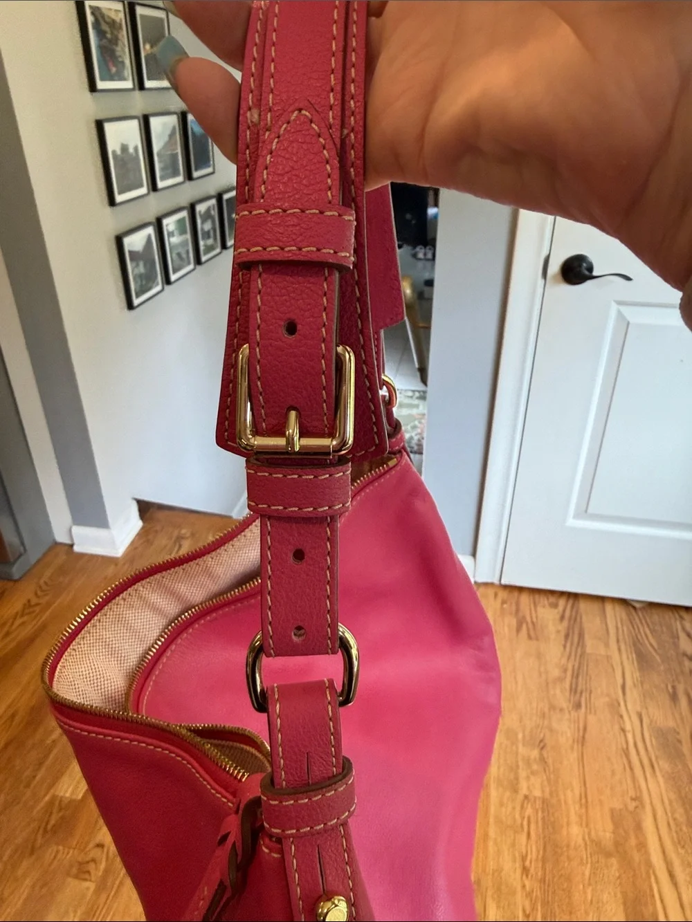 Dooney and Bourke Luna Crescent hobo bag